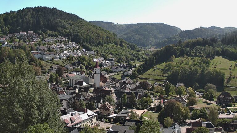 Dieses Bild zeigt eine Webcam-Aufnahme von Ottenhöfen, aufgenommen am Mittwoch, den 23.09.2026 um 14:20 Uhr