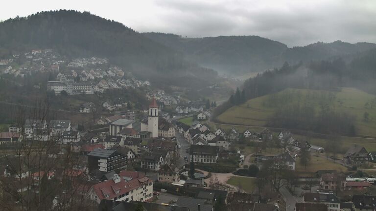 Dieses Bild zeigt eine Webcam-Aufnahme von Ottenhöfen, aufgenommen am Freitag, den 06.02.2026 um 11:20 Uhr