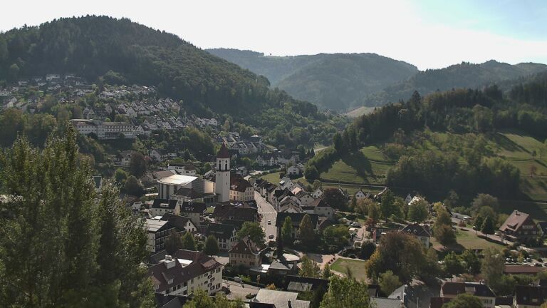 Dieses Bild zeigt eine Webcam-Aufnahme von Ottenhöfen, aufgenommen am Dienstag, den 29.09.2026 um 11:40 Uhr