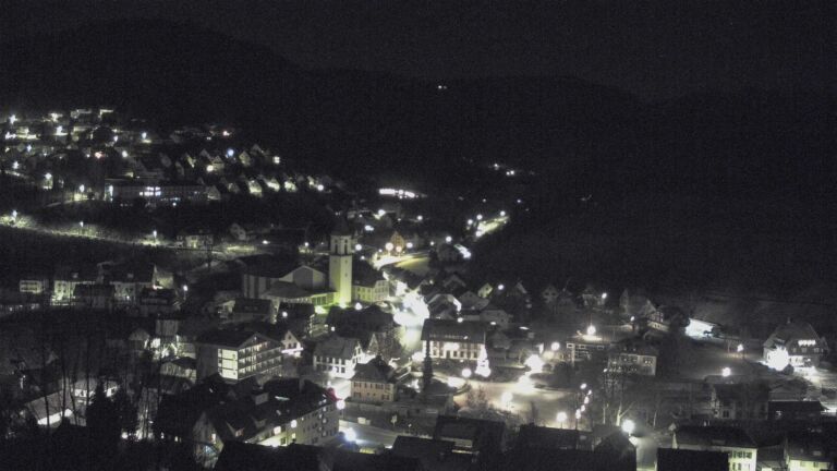 Dieses Bild zeigt eine Webcam-Aufnahme von Ottenhöfen, aufgenommen am Montag, den 29.12.2025 um 05:40 Uhr