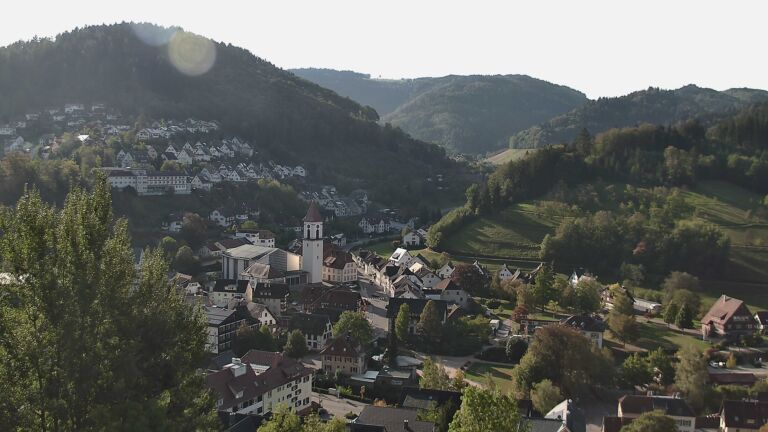 Dieses Bild zeigt eine Webcam-Aufnahme von Ottenhöfen, aufgenommen am Mittwoch, den 07.10.2026 um 10:00 Uhr