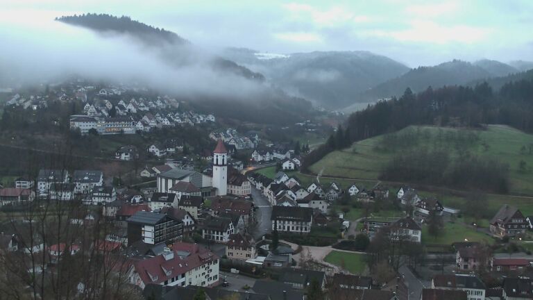 Dieses Bild zeigt eine Webcam-Aufnahme von Ottenhöfen, aufgenommen am Sonntag, den 29.03.2026 um 07:00 Uhr