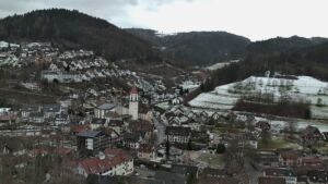 Dieses Bild zeigt eine Webcam-Aufnahme von Ottenhöfen, aufgenommen am Freitag, den 09.01.2026 um 09:10 Uhr