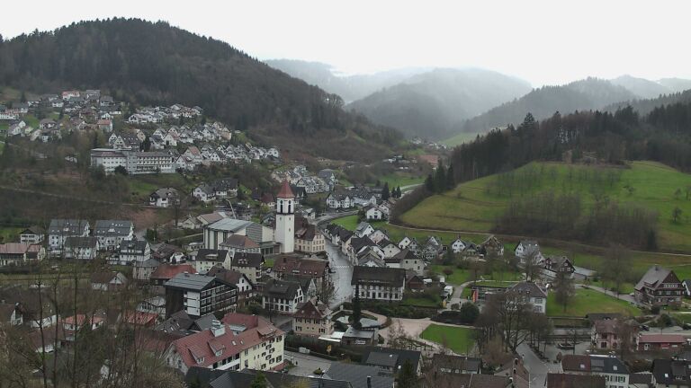 Dieses Bild zeigt eine Webcam-Aufnahme von Ottenhöfen, aufgenommen am Montag, den 30.03.2026 um 09:00 Uhr