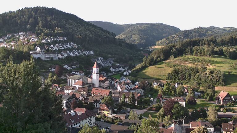 Dieses Bild zeigt eine Webcam-Aufnahme von Ottenhöfen, aufgenommen am Mittwoch, den 24.06.2026 um 06:50 Uhr