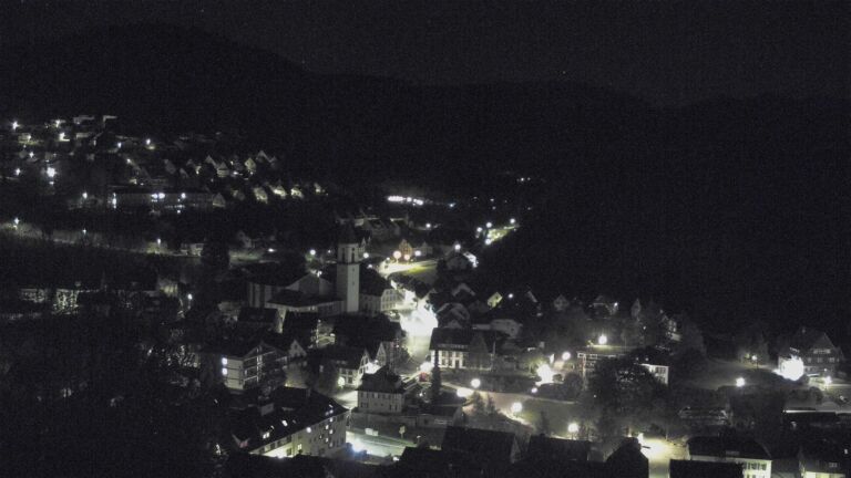 Dieses Bild zeigt eine Webcam-Aufnahme von Ottenhöfen, aufgenommen am Freitag, den 24.04.2026 um 03:30 Uhr