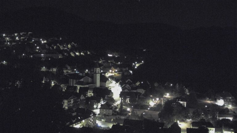 Dieses Bild zeigt eine Webcam-Aufnahme von Ottenhöfen, aufgenommen am Freitag, den 14.08.2026 um 02:00 Uhr