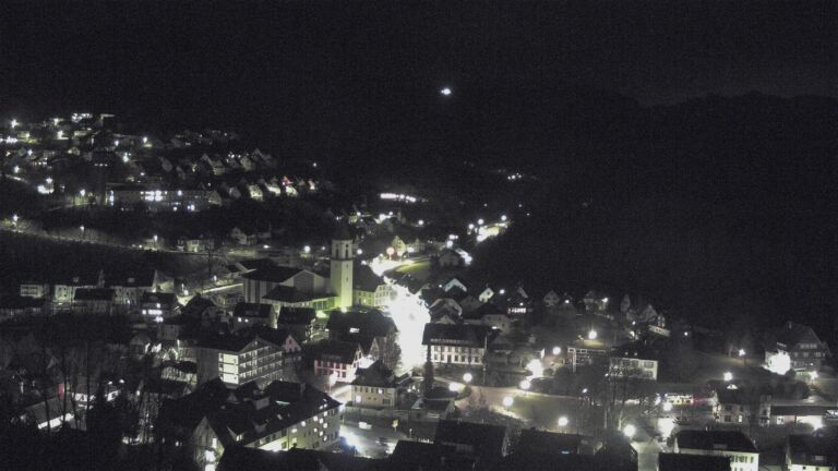 Dieses Bild zeigt eine Webcam-Aufnahme von Ottenhöfen, aufgenommen am Donnerstag, den 12.02.2026 um 06:10 Uhr